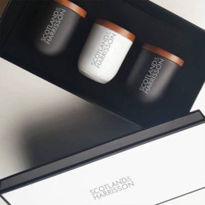 Branded custom scented candles